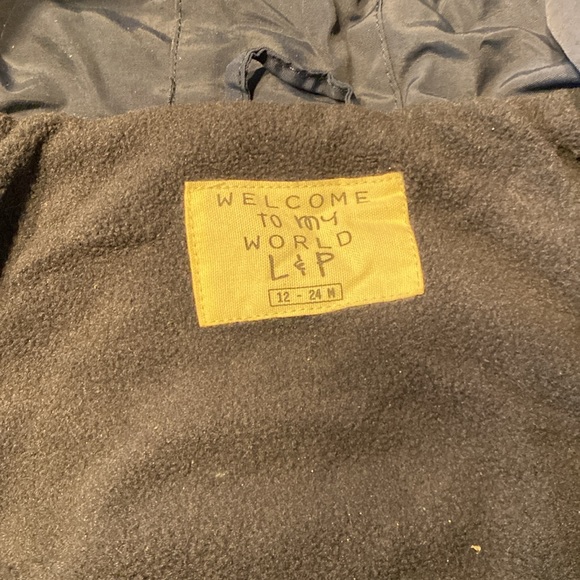 L&P toddler rain jacket with fleece lining - Picture 2 of 5